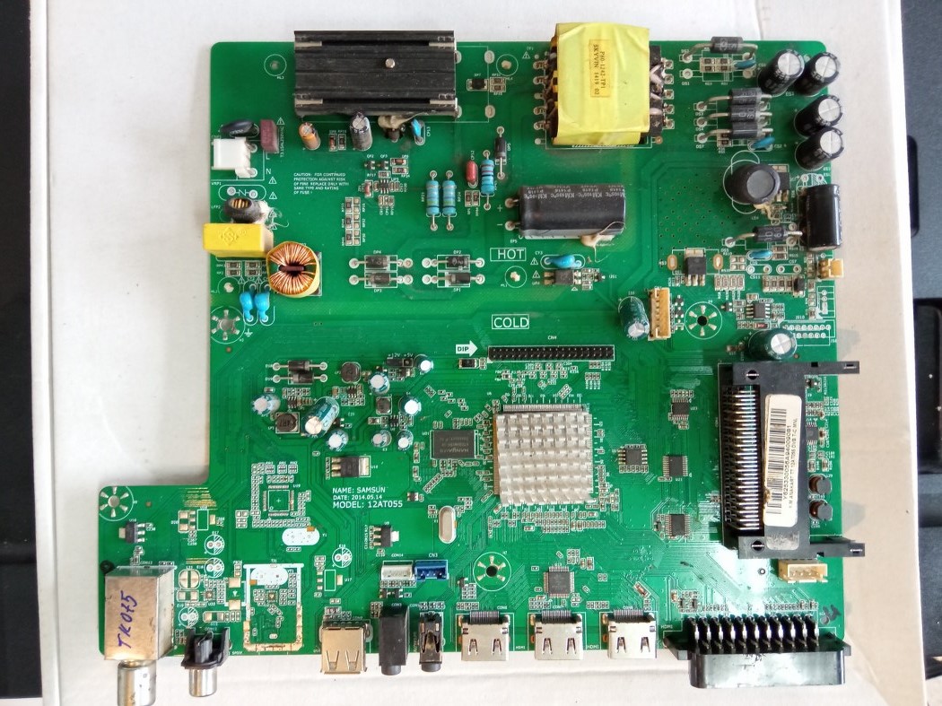 TK075 VIVAX LED TV-32S55D MAIN 12AT055 PANEL LSC320AN01